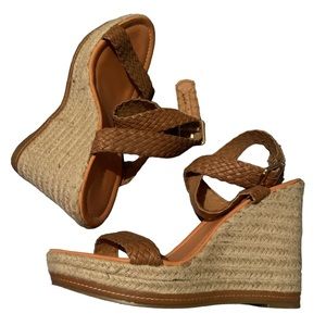 Madden Girl wedges, ankle strap, size 9 women’s